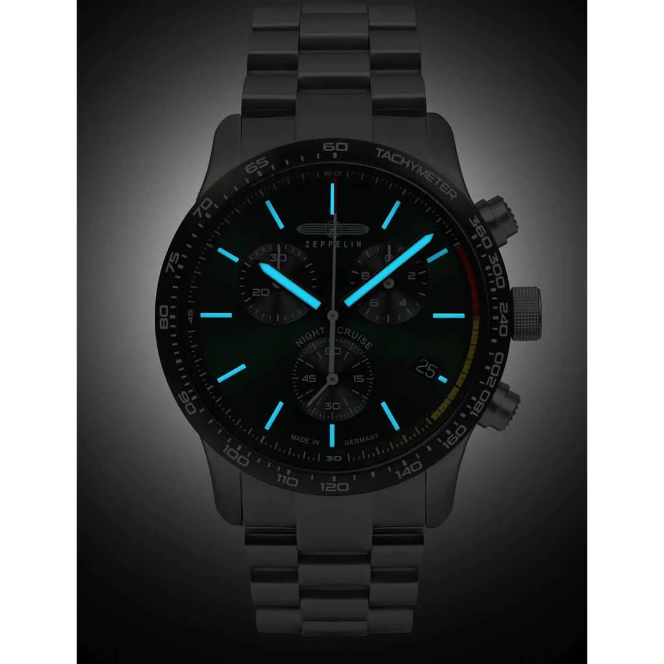 Мъжки часовник Zeppelin Night Cruise Chronograph 7288M-4