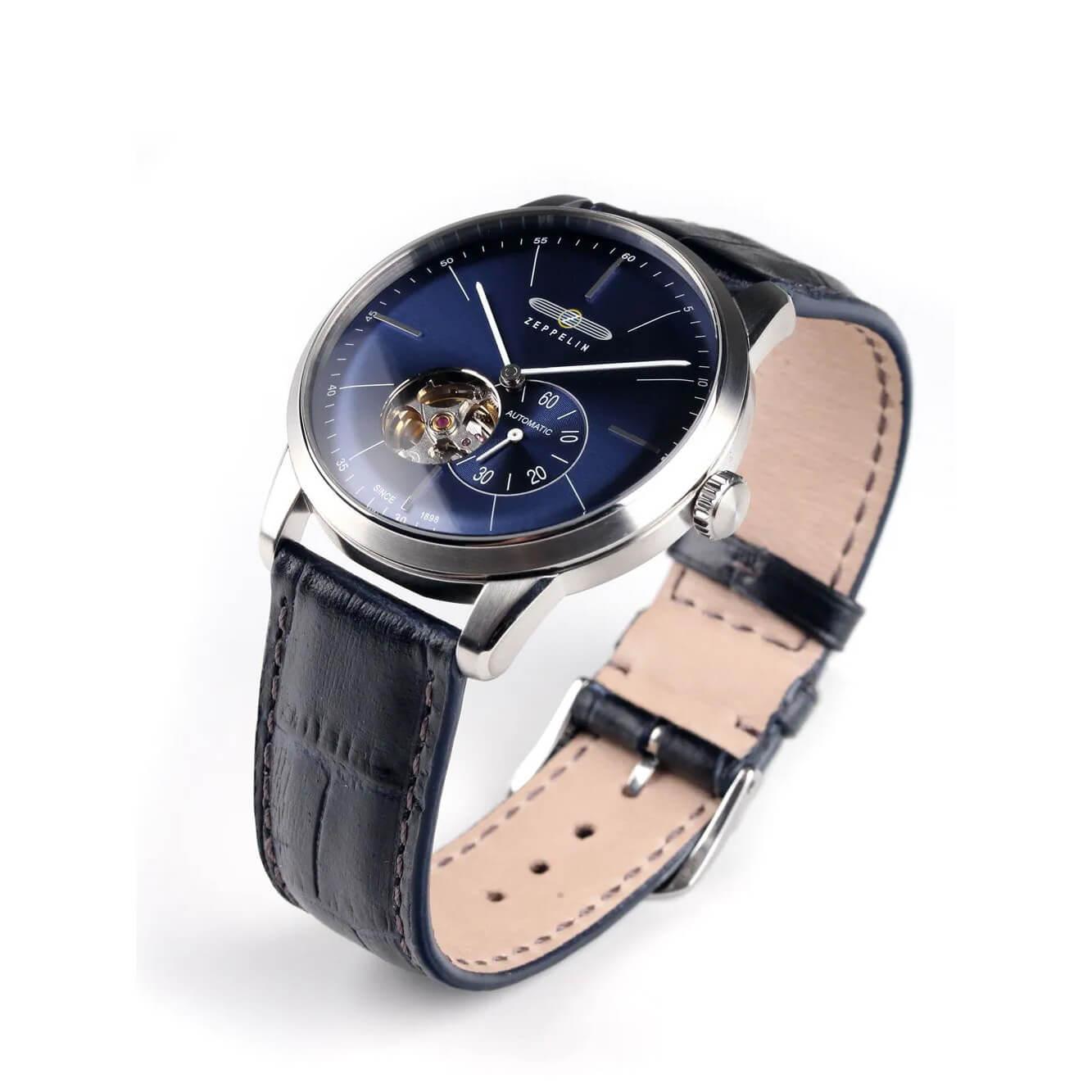 Мъжки часовник Zeppelin Flatline Open Heart Automatic