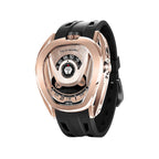 Мъжки часовник TSAR BOMBA Pulse Reactor-Interchangeable Automatic Carbon Fiber Golden Black