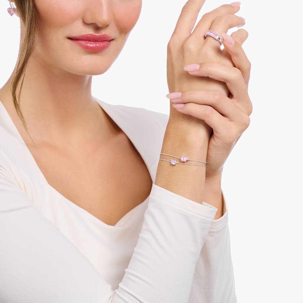 Гривна Thomas Sabo със сърце Цирконий A2157-051-9-L19V