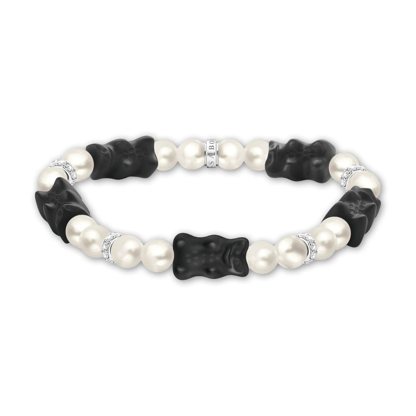 Гривна Thomas Sabo x HARIBO с 5 мечета Goldbears Pearl Limited A2170-052-11-L15
