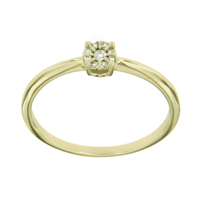 Cara Diamanti Златен Пръстен С Диамант AA0570Y/0.07ctsSI/H