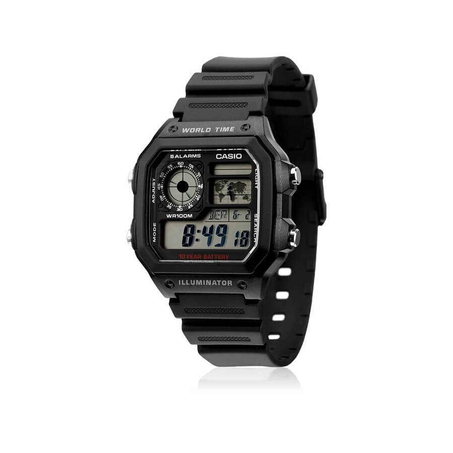 Мъжки Часовник Casio AE-1200WH-1AVEF