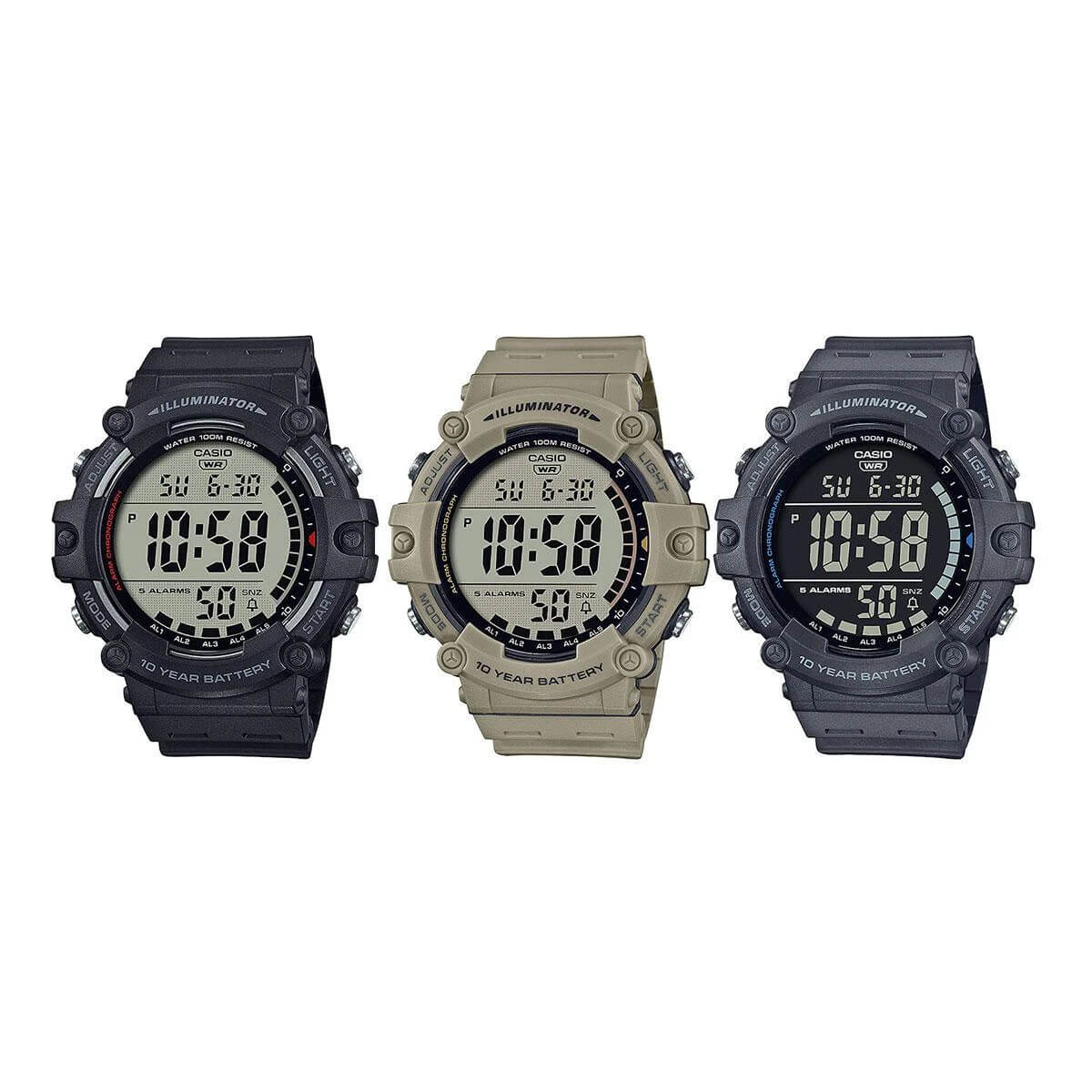 Мъжки часовник Casio AE-1500WH-8BVEF
