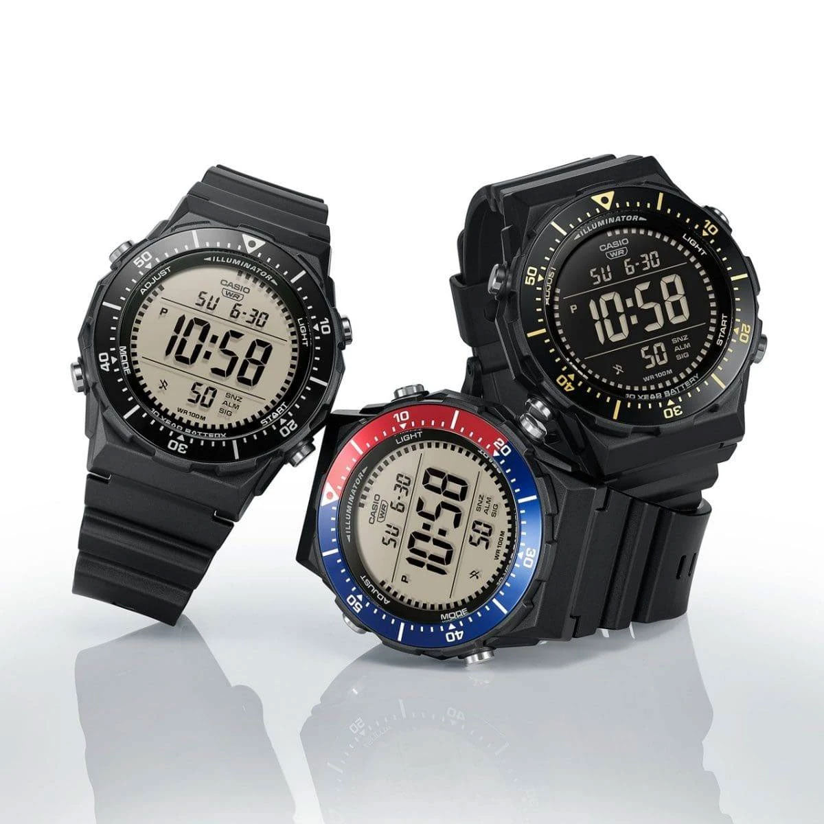 Мъжки часовник Casio Collection Fishing AE-1700H-1AVEF