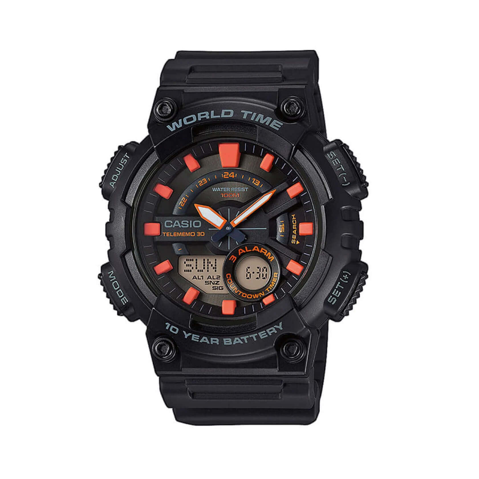 Мъжки часовник Casio AEQ-110W-1A2