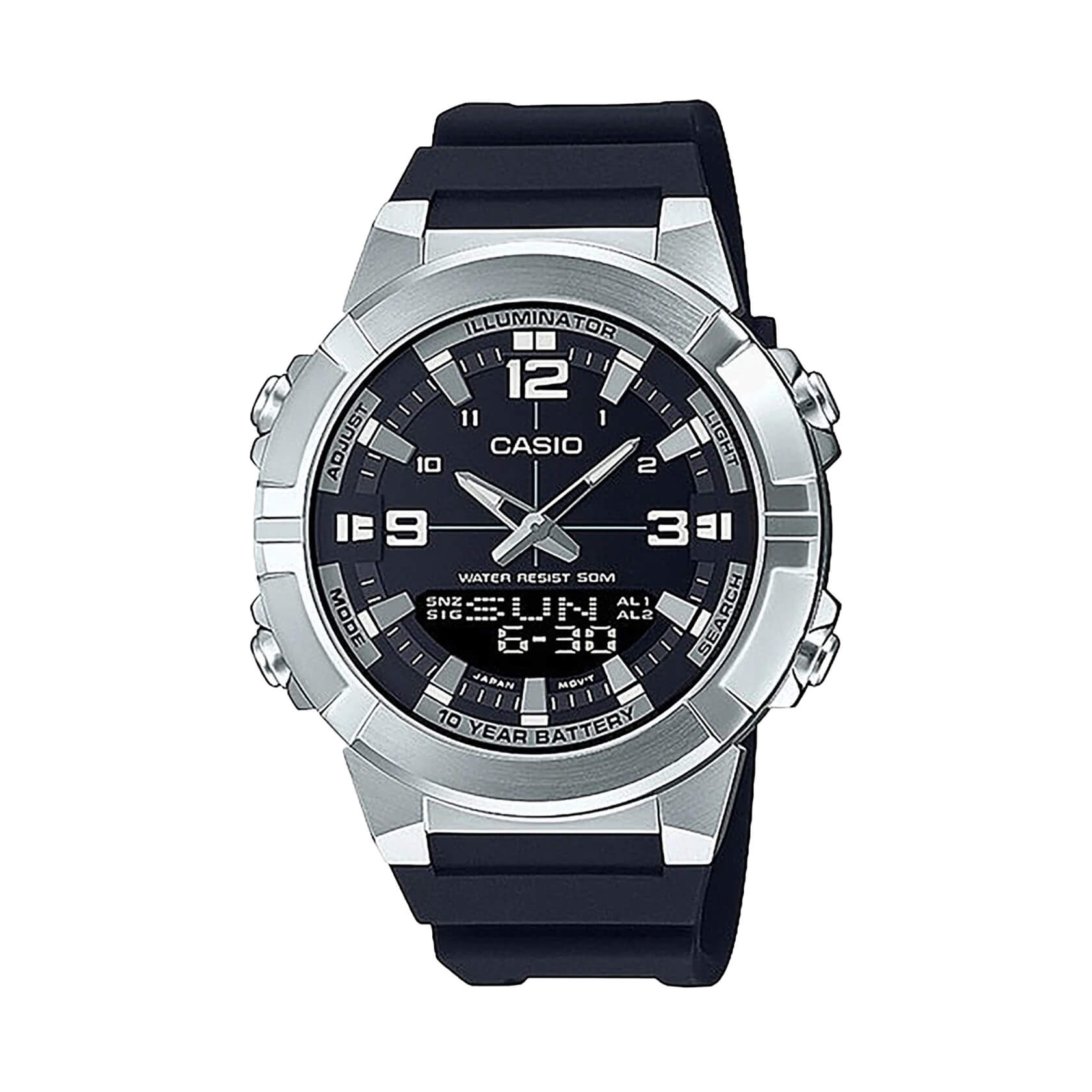 Мъжки часовник Illuminator Casio AMW-870-1AVDF