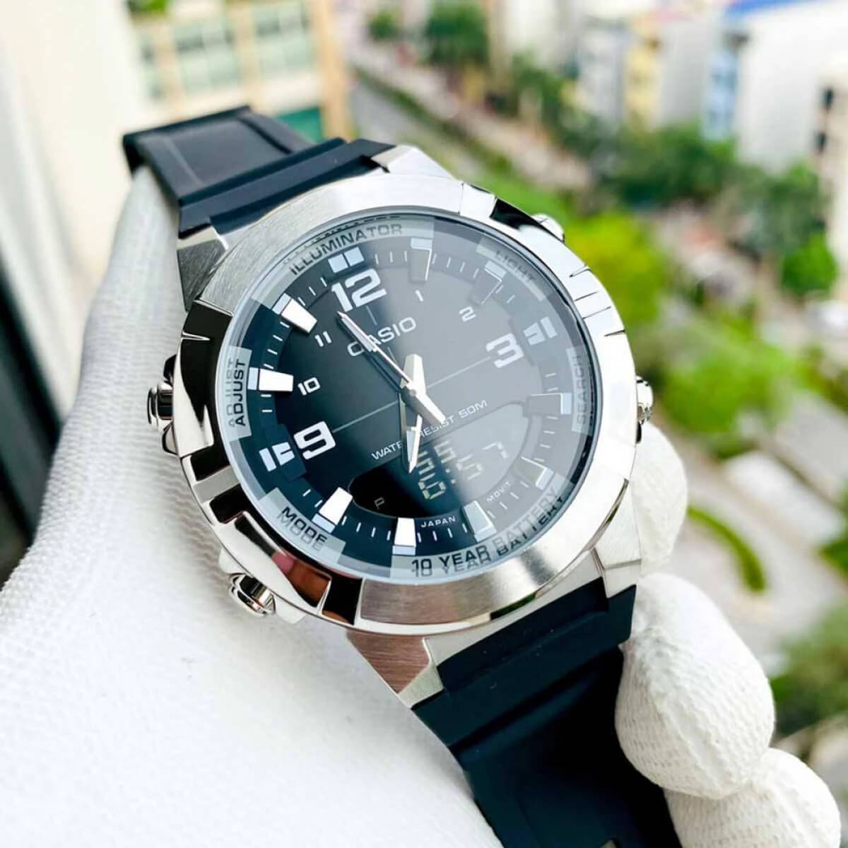 Мъжки часовник Illuminator Casio AMW-870-1AVDF
