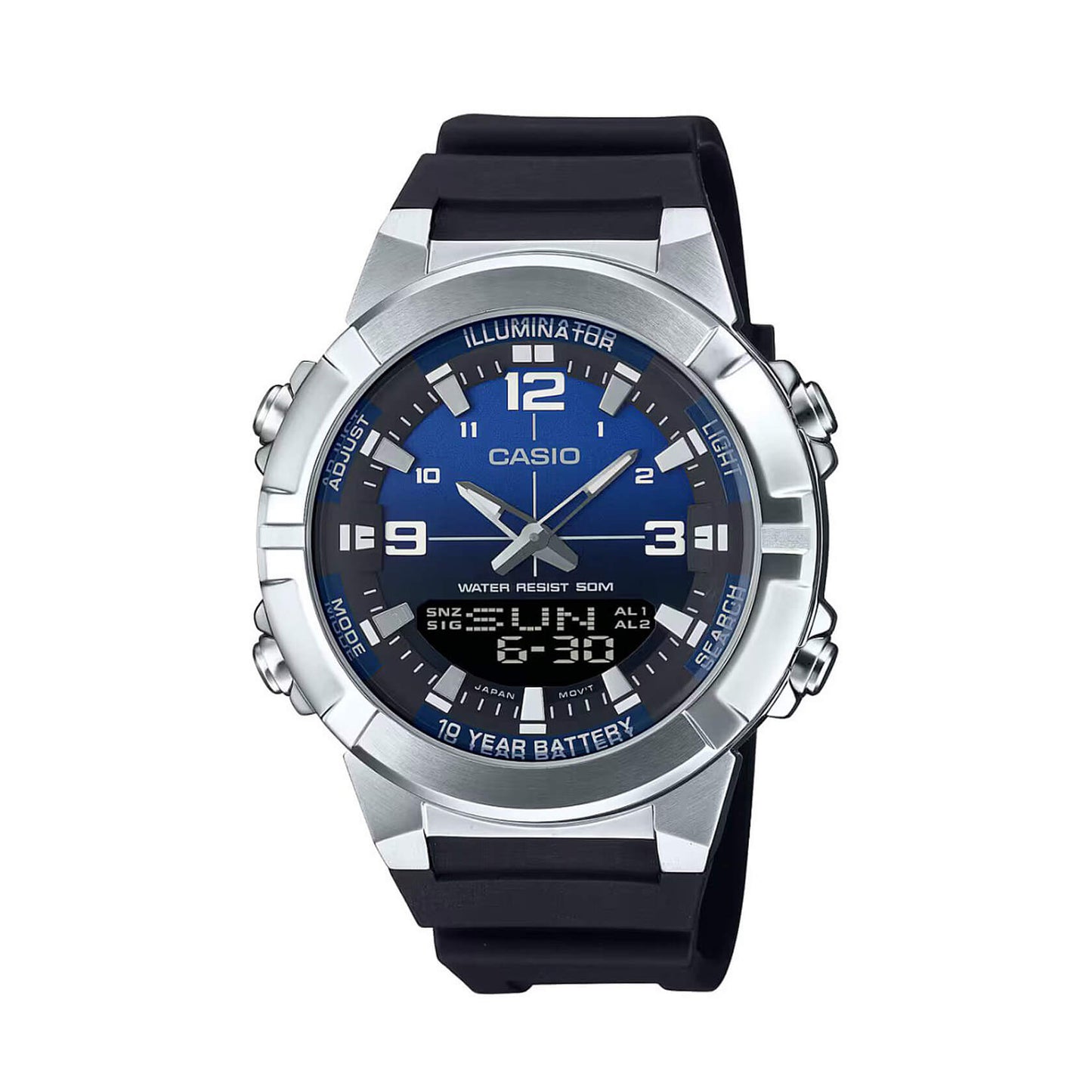 Мъжки часовник Illuminator Casio AMW-870A-2AVDF