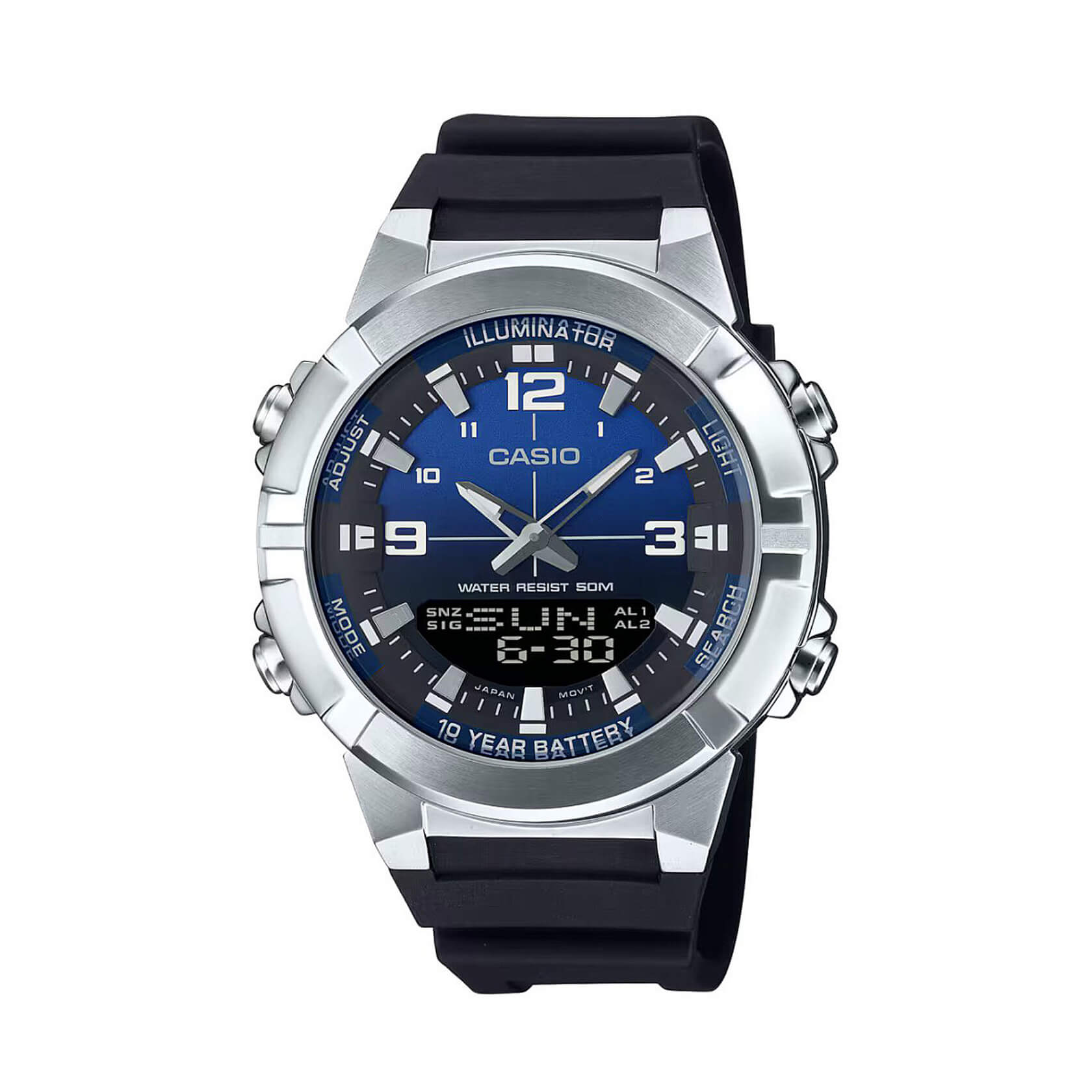 Мъжки часовник Illuminator Casio AMW-870A-2AVDF