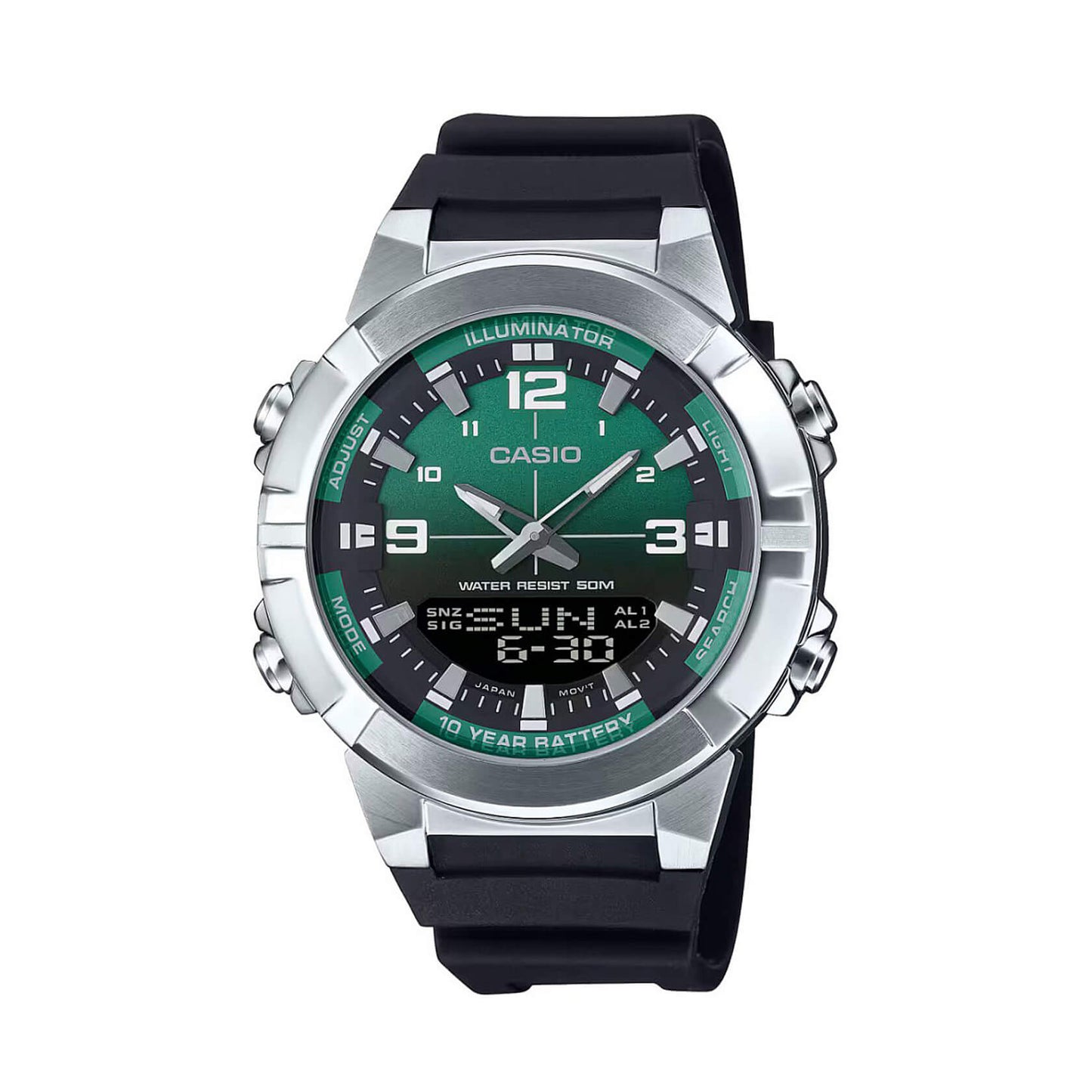 Мъжки часовник Illuminator Casio AMW-870A-3AVDF