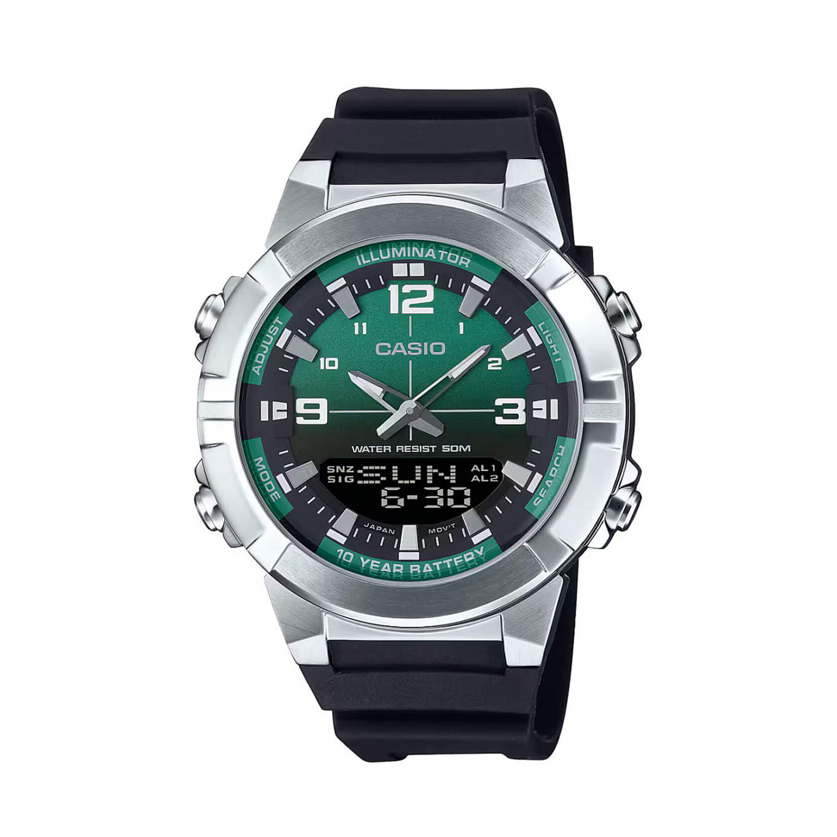 Мъжки часовник Illuminator Casio AMW-870A-3AVDF