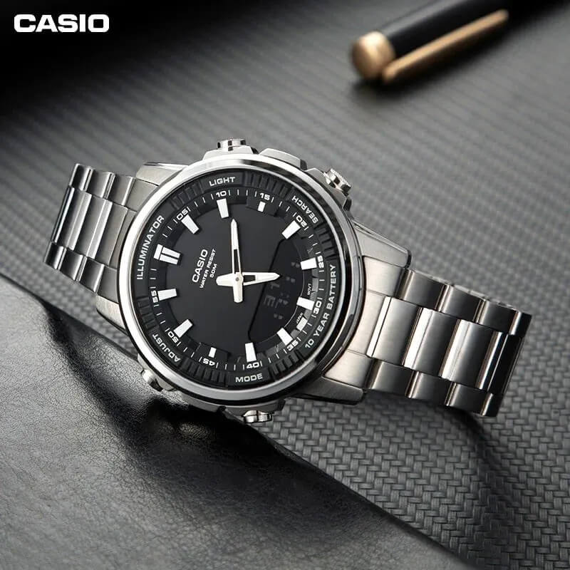 Часовници Мъжки часовник Casio AMW-880D-1AVDF