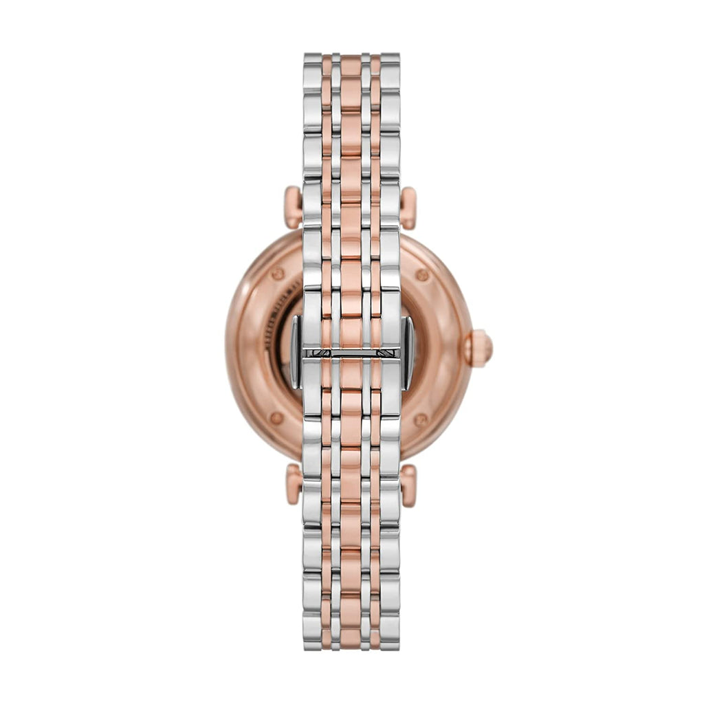 Дамски часовник Emporio Armani Meccanico Gianni T-Bar Automatic AR60049