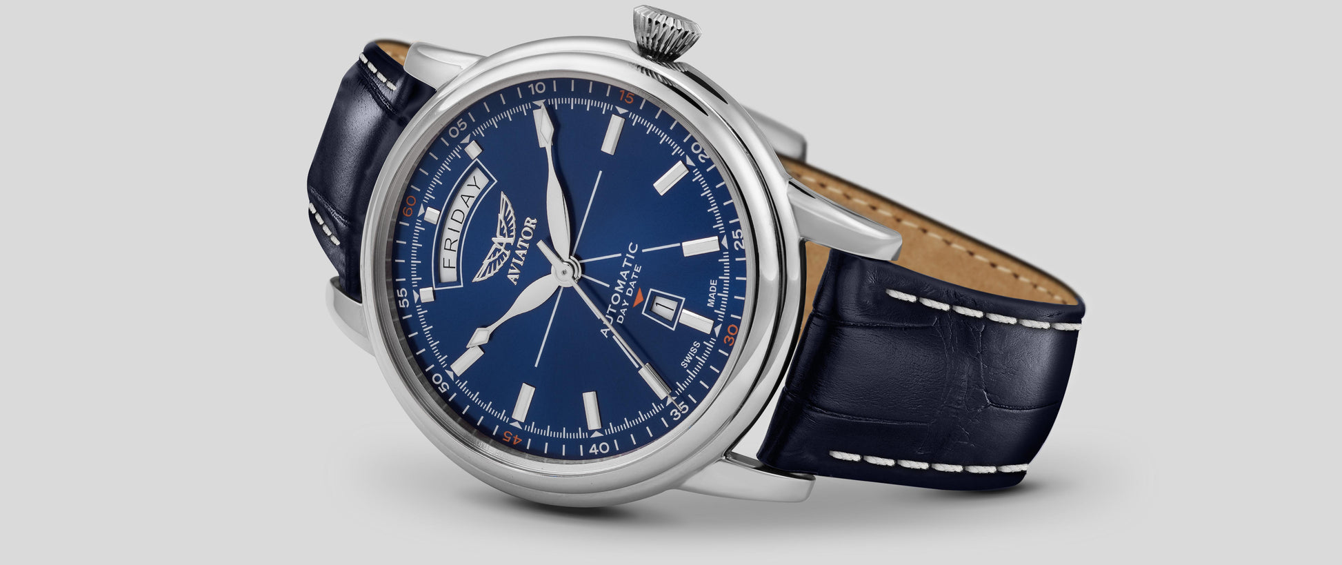 Часовник Aviator Douglas Day-date 45MM V.3.20.0.145.4