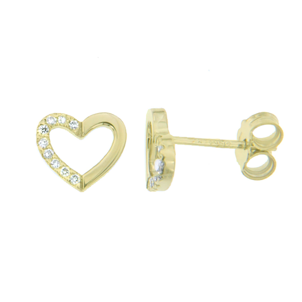 Cara Diamanti Златни Обеци С Диаманти BB0354Y/0.10ctsSI/H