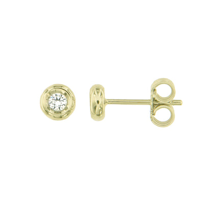 Cara Diamanti Златни Обеци С Диаманти BB0445Y/0.10ctsSI/H