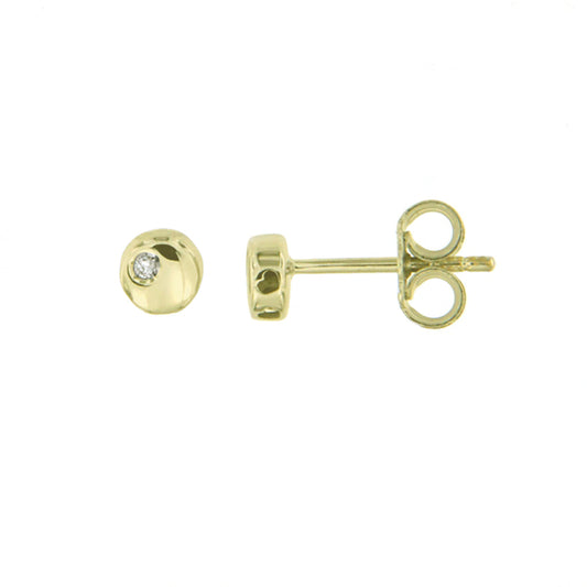 Cara Diamanti Златни Обеци С Диаманти BB0469Y/0.01ctsSI/H