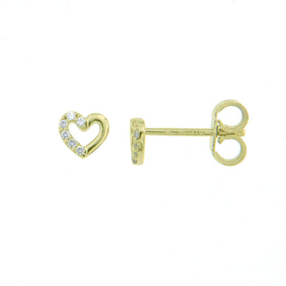 Cara Diamanti Златни Обеци С Диаманти BB0560Y/0.07ctsSI/H