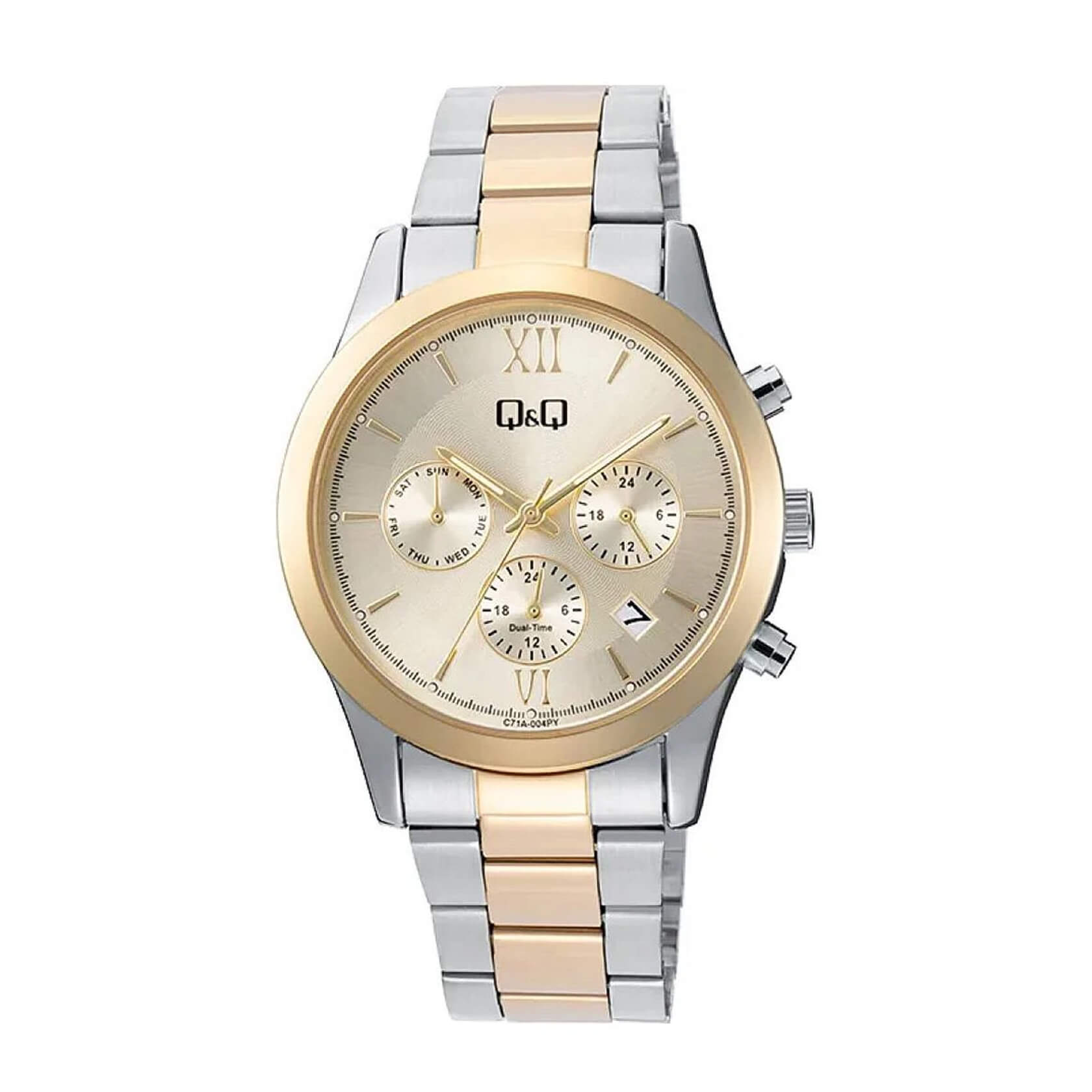 Дамски часовник Q&Q Dual Time C71A-004PY