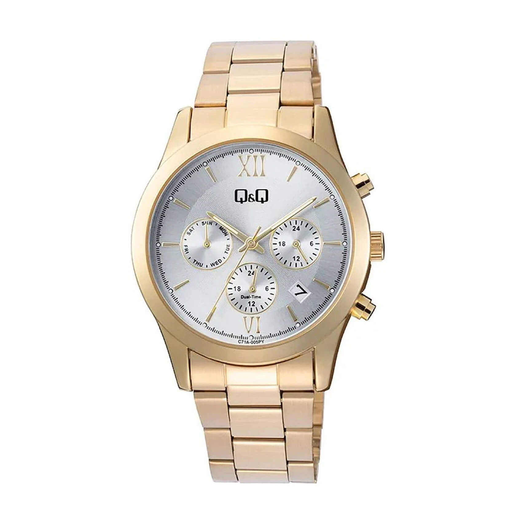 Дамски часовник Q&Q Dual Time C71A-005PY