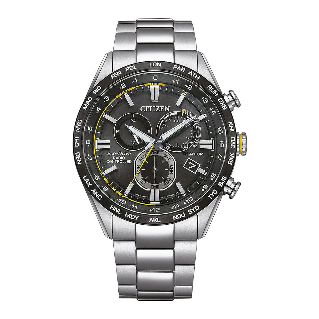 Мъжки часовник Citizen Titan Navigator Eco-Drive Chronograph CB5947-80E