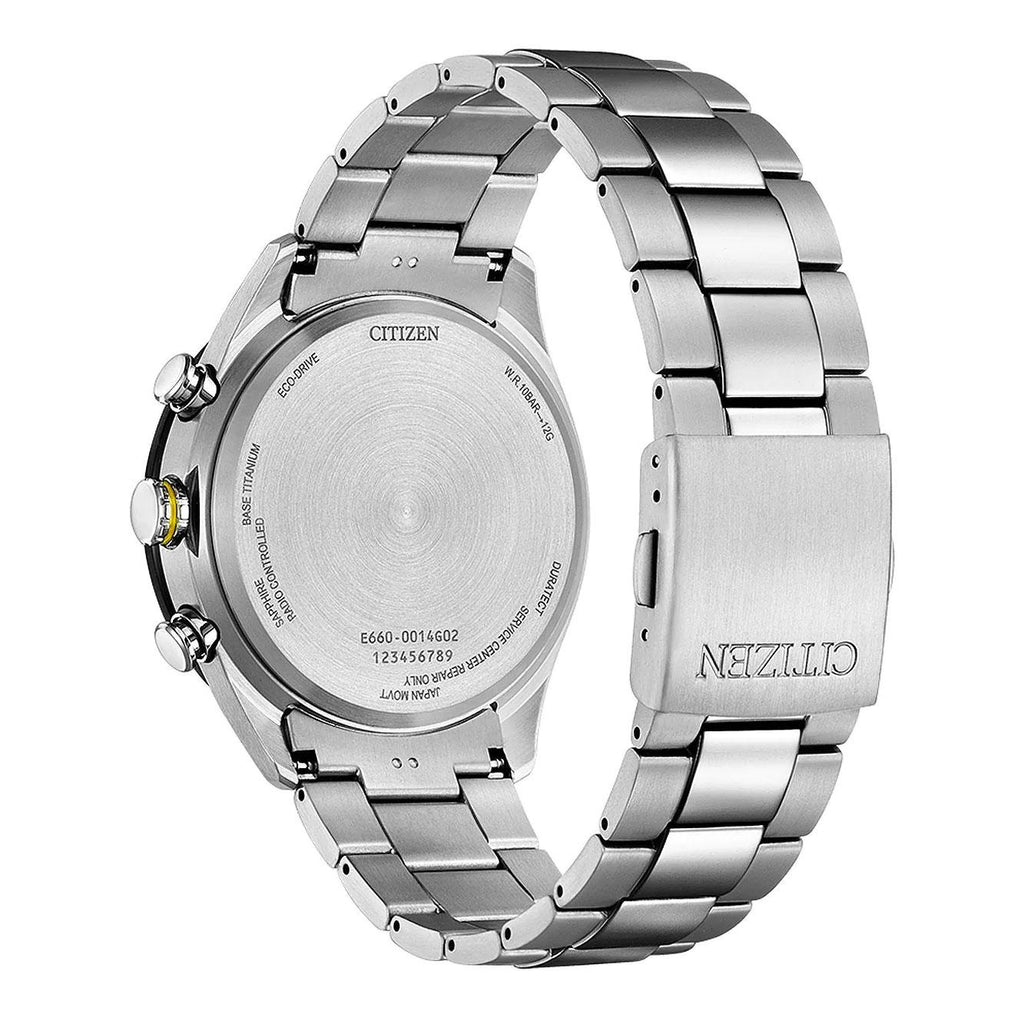 Мъжки часовник Citizen Titan Navigator Eco-Drive Chronograph CB5947-80E