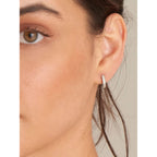 Обеци Ania Haie Creoles Glam Rock сребристи E037-05H