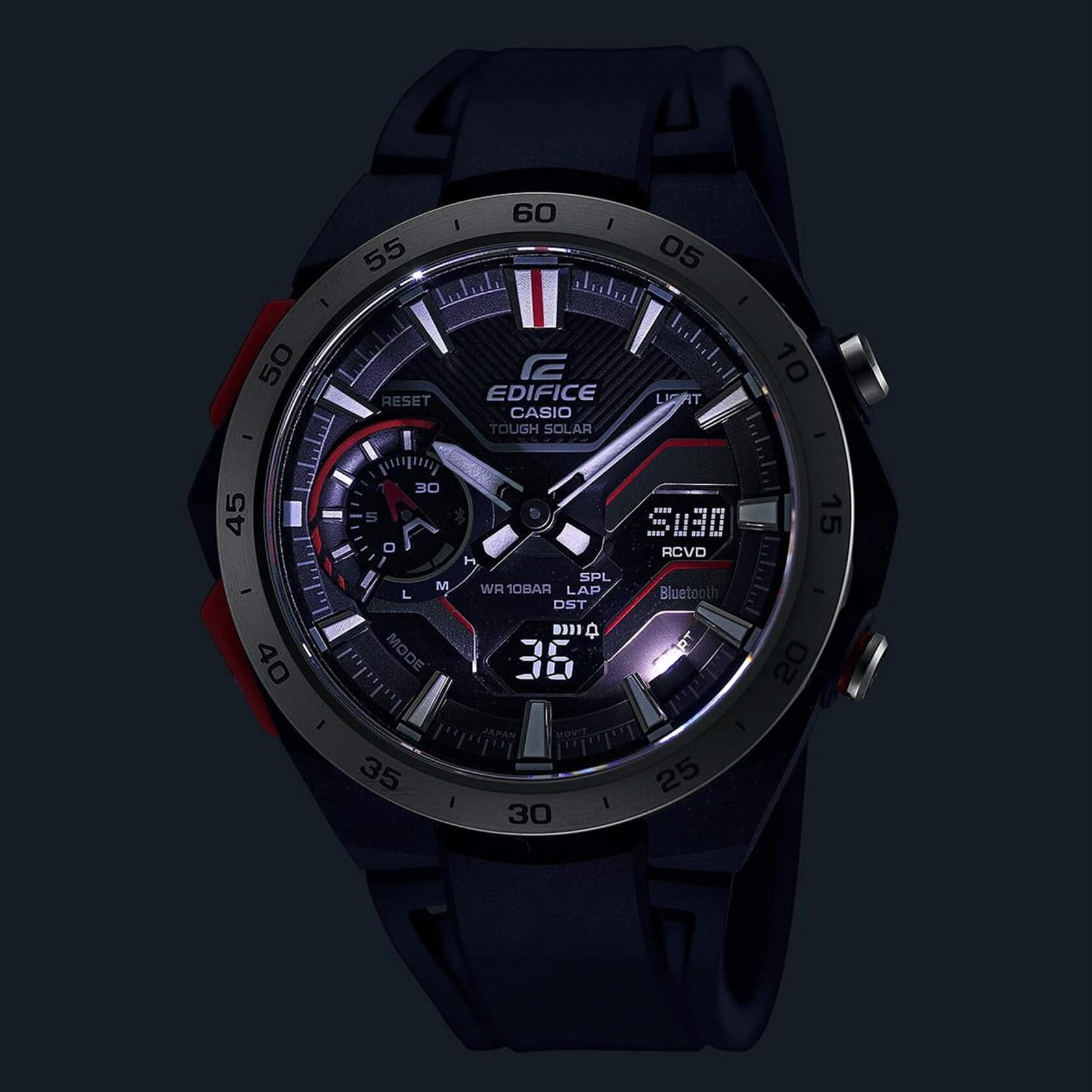 Мъжки часовник Casio Edifice Solar Bluetooth ECB-2200P-1AEF
