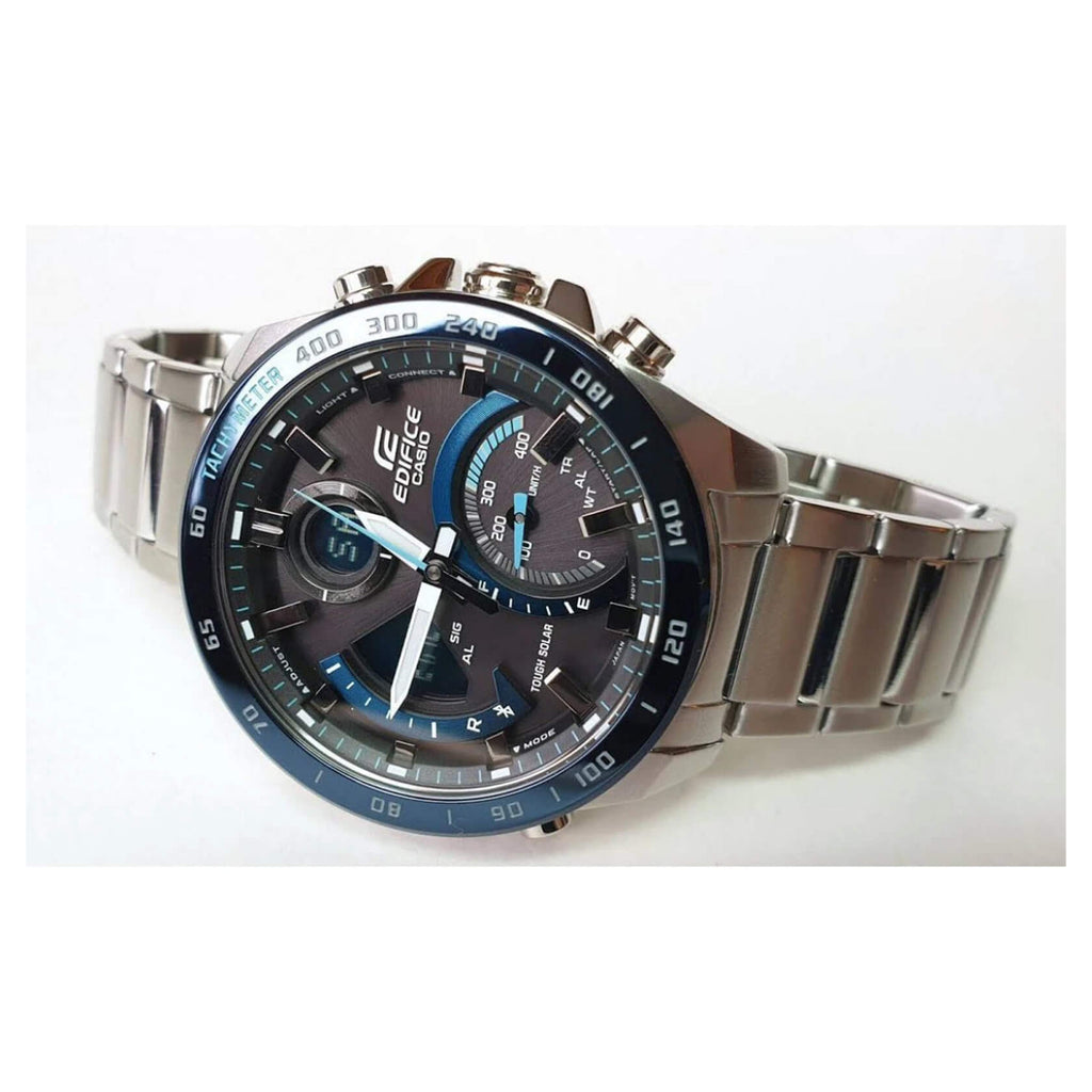 Мъжки часовник Casio Edifice Bluetooth Solar Chronograph ECB-900DB-1BER