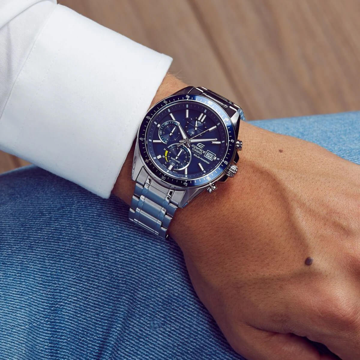 Мъжки часовник Casio Edifice Solar Sapphire EFS-S510D-2AVUEF