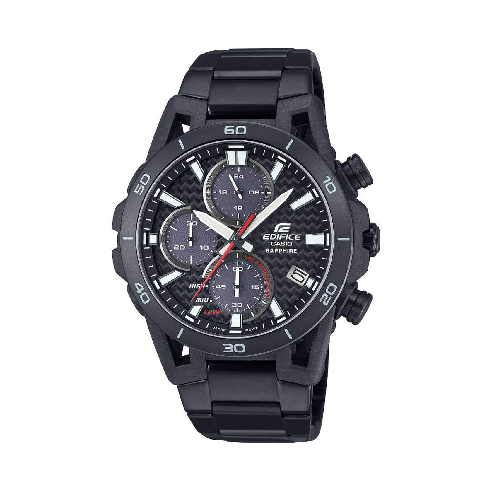 Мъжки часовник Casio Edifice Solar Sapphire Chronograph EFS-S640DC-1AVUEF