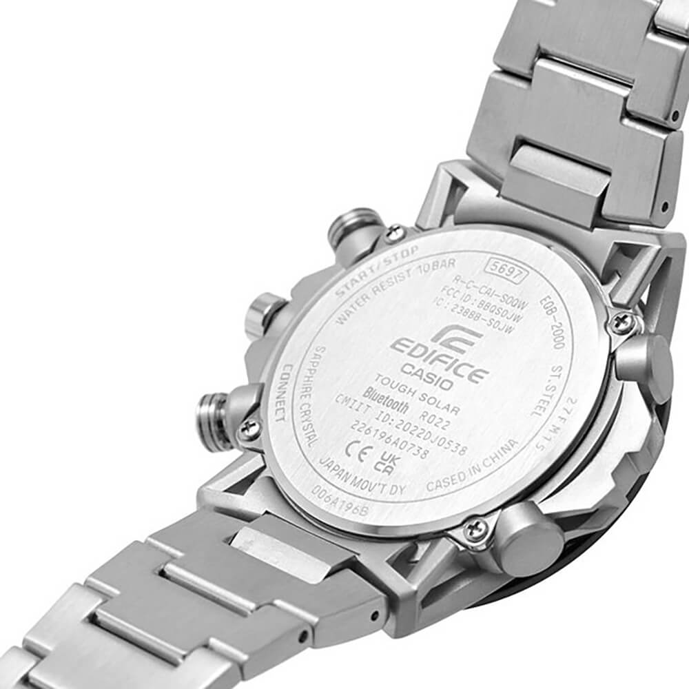 Мъжки часовник Casio Edifice Bluetooth Solar Chronograph Limited EQB-2000DB-1AER
