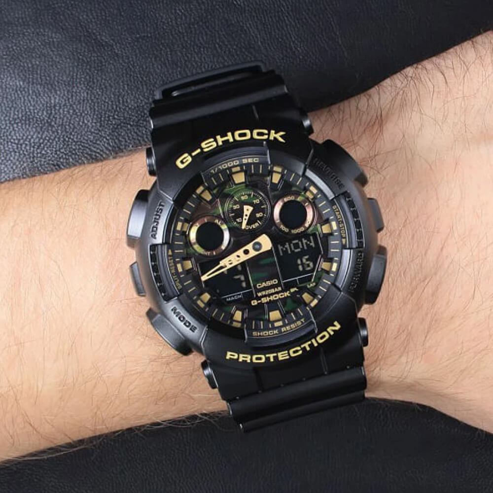 Мъжки часовник Casio G-Shock Camouflage GA-100CF-1A9ER