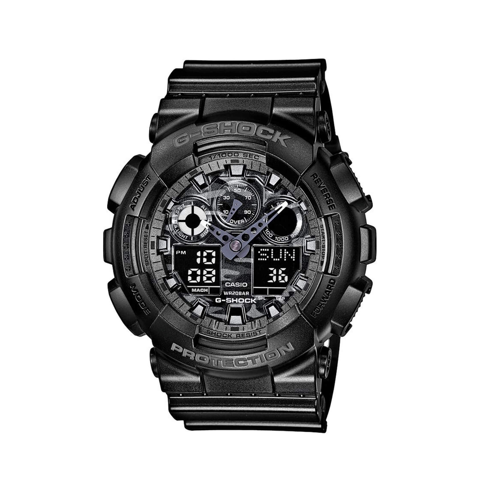 Мъжки часовник Casio G-Shock Camouflage GA-100CF-1AER