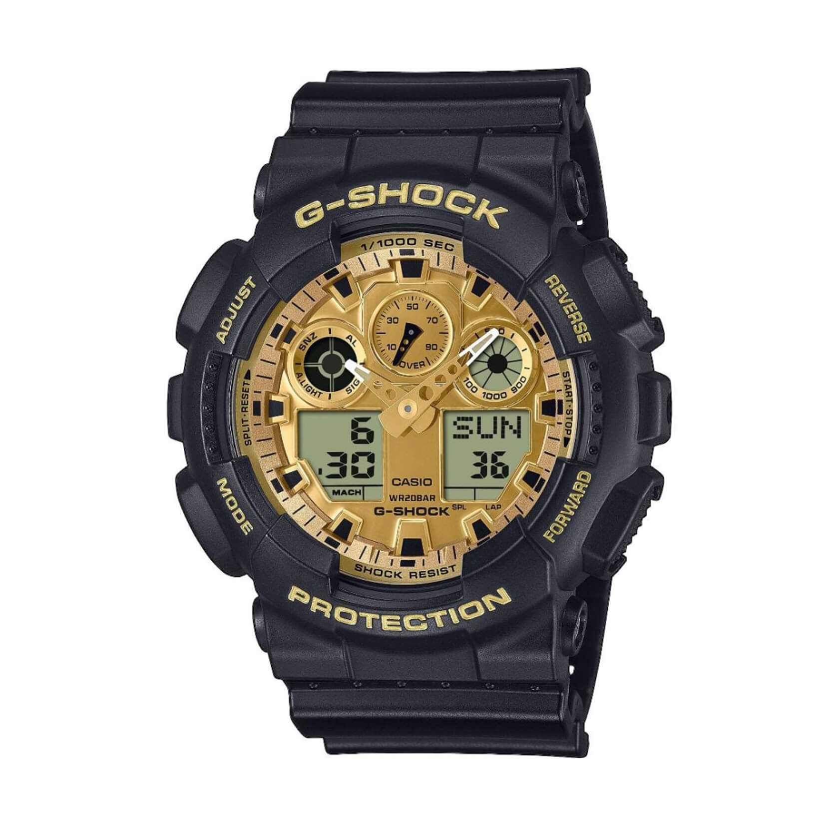 Мъжки часовник Casio G-Shock GA-100GGB-1A9ER
