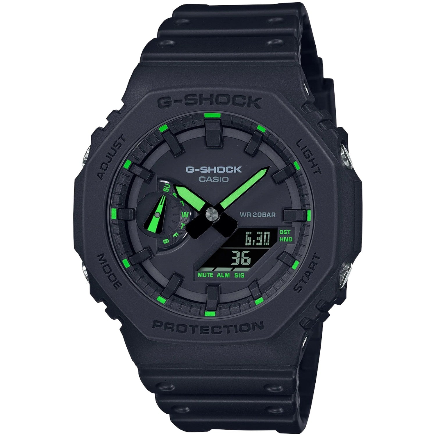 Мъжки часовник Casio G-Shock GA-2100-1A3ER 2