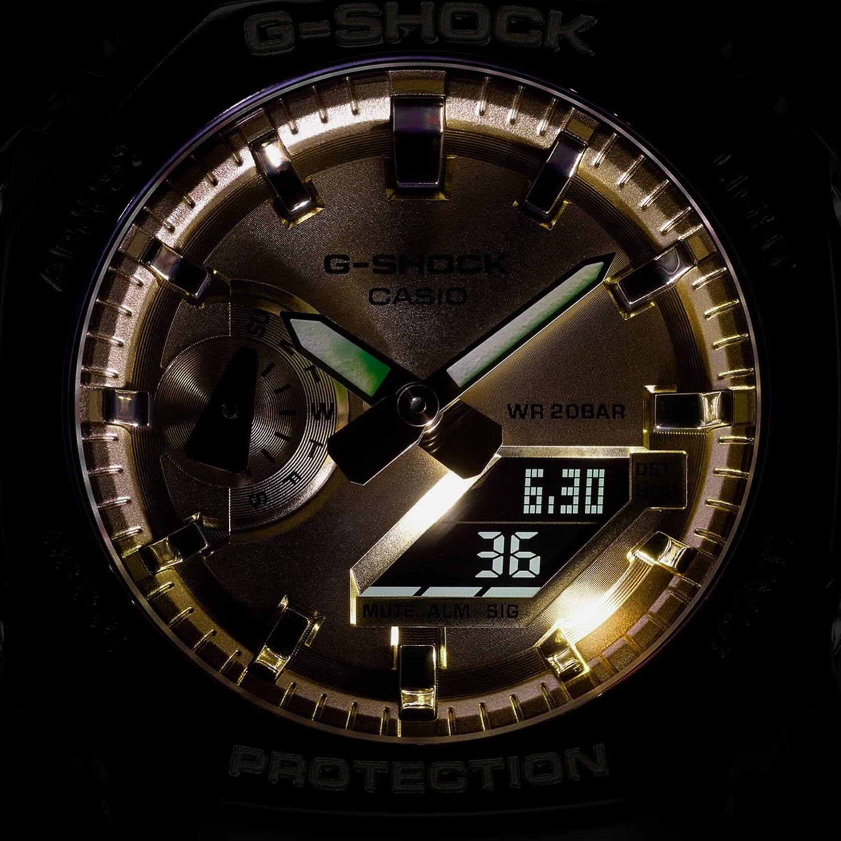 Мъжки часовник Casio G-Shock GA-2100GB-1AER