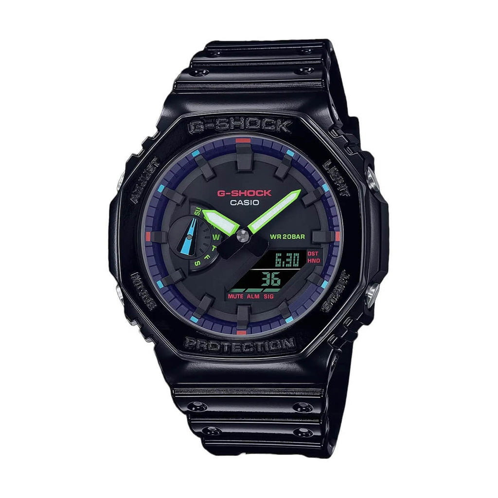 Мъжки часовник Casio G-Shock RGB Series GA-2100RGB-1AER