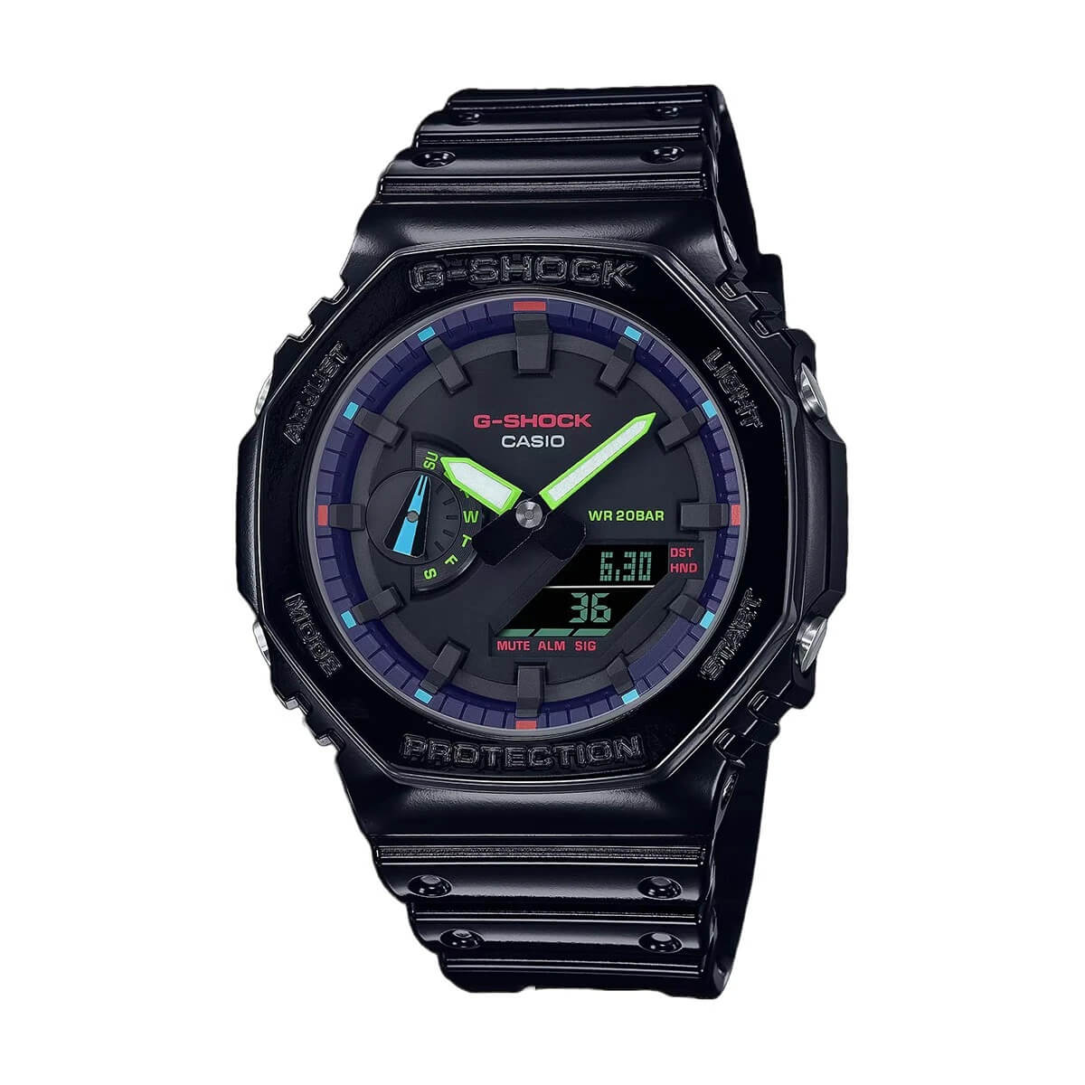 Мъжки часовник Casio G-Shock RGB Series GA-2100RGB-1AER