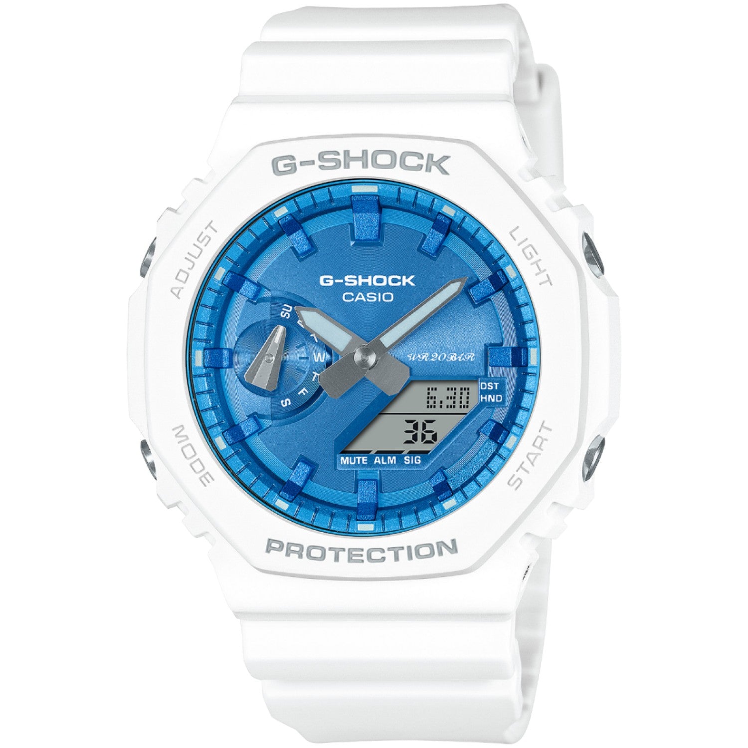 Мъжки часовник Casio G-Shock GA-2100WS-7AER