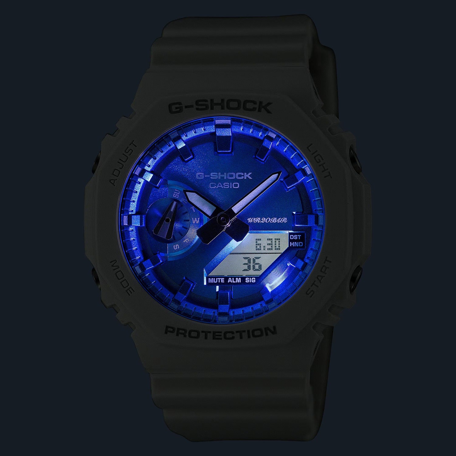 Мъжки часовник Casio G-Shock GA-2100WS-7AER 4