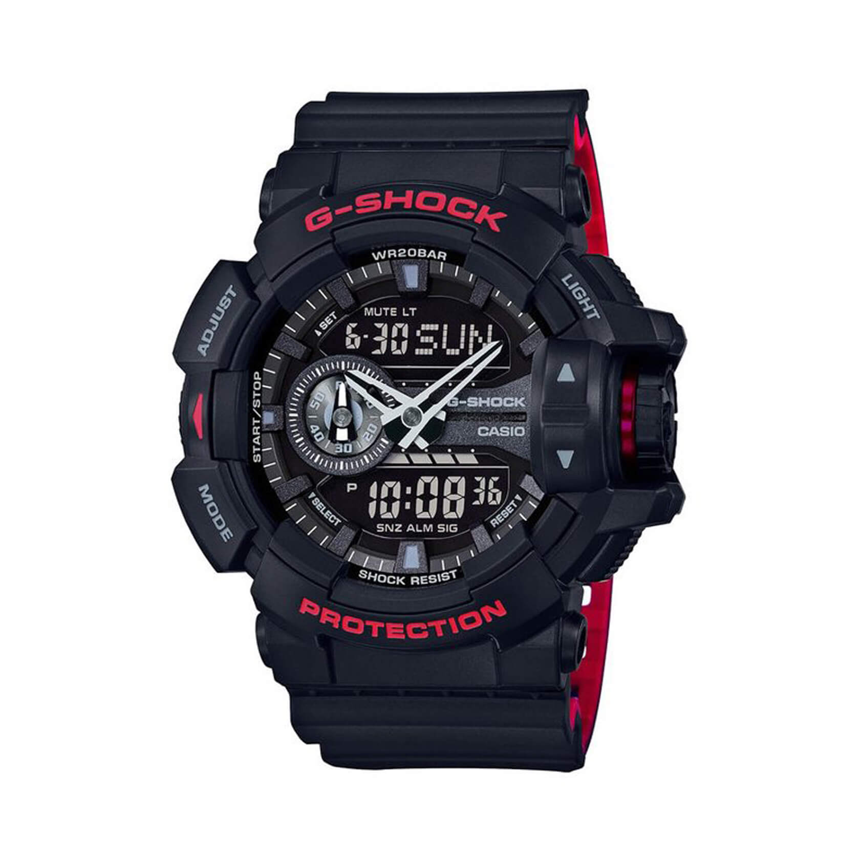 Мъжки часовник Casio G-Shock Red Glow GA-400HR-1AER