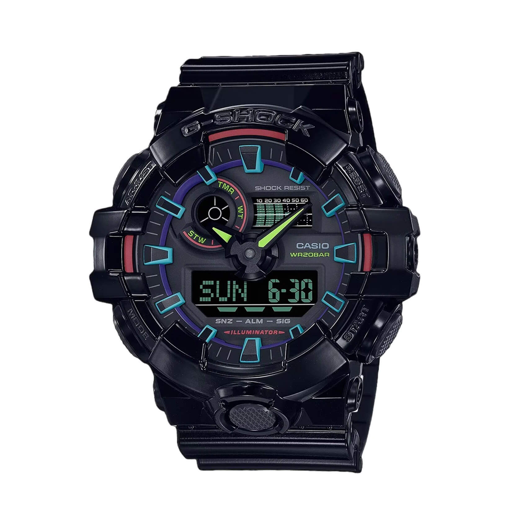 Мъжки часовник Casio G-Shock RGB Series GA-700RGB-1AER