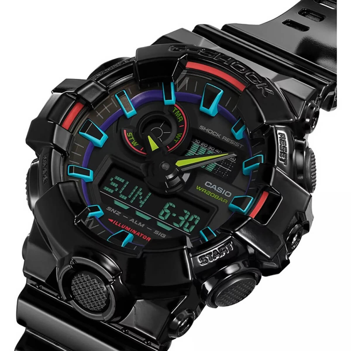 Мъжки часовник Casio G-Shock RGB Series GA-700RGB-1AER