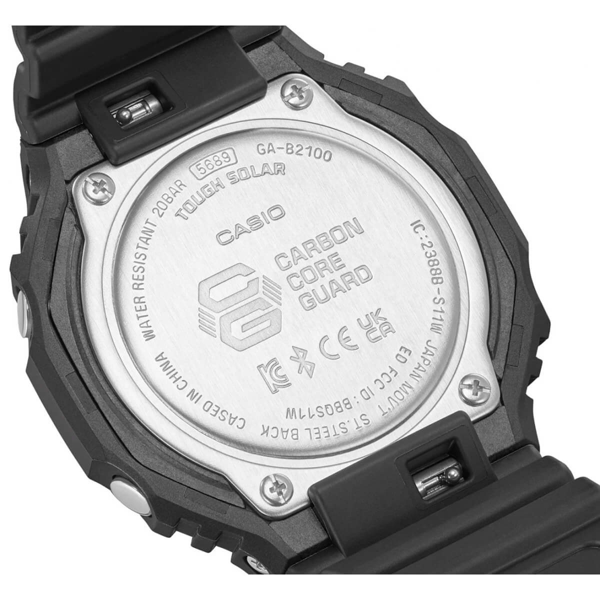 Мъжки часовник Casio G-Shock Solar Bluetooth GA-B2100-1A1ER