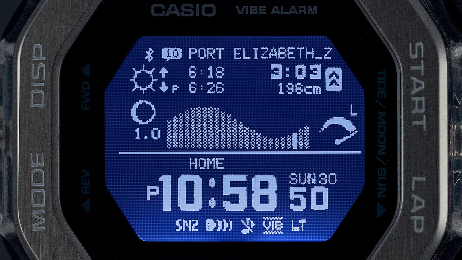 Мъжки часовник Casio G-Shock G-Lide GBX-100S-2ER