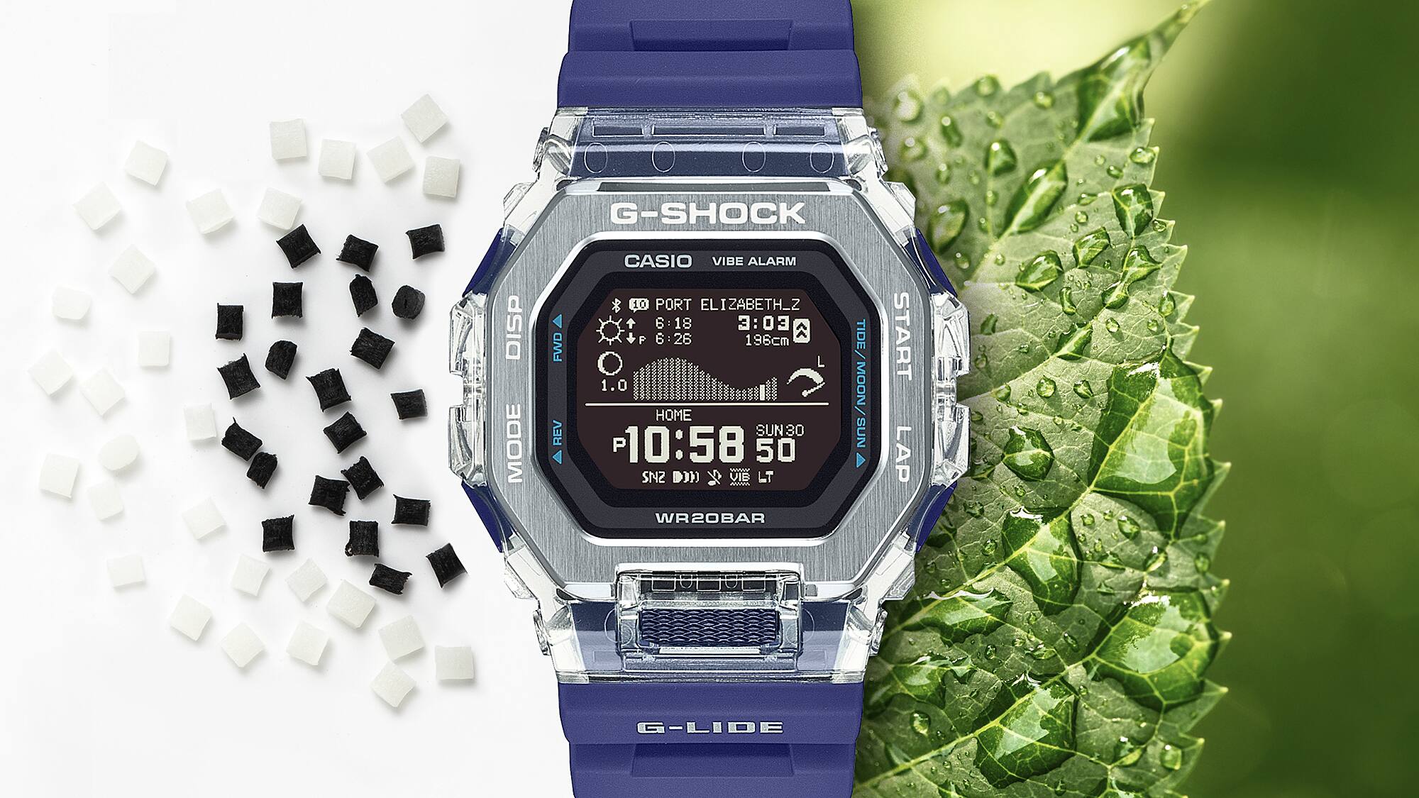 Мъжки часовник Casio G-Shock G-Lide GBX-100S-2ER
