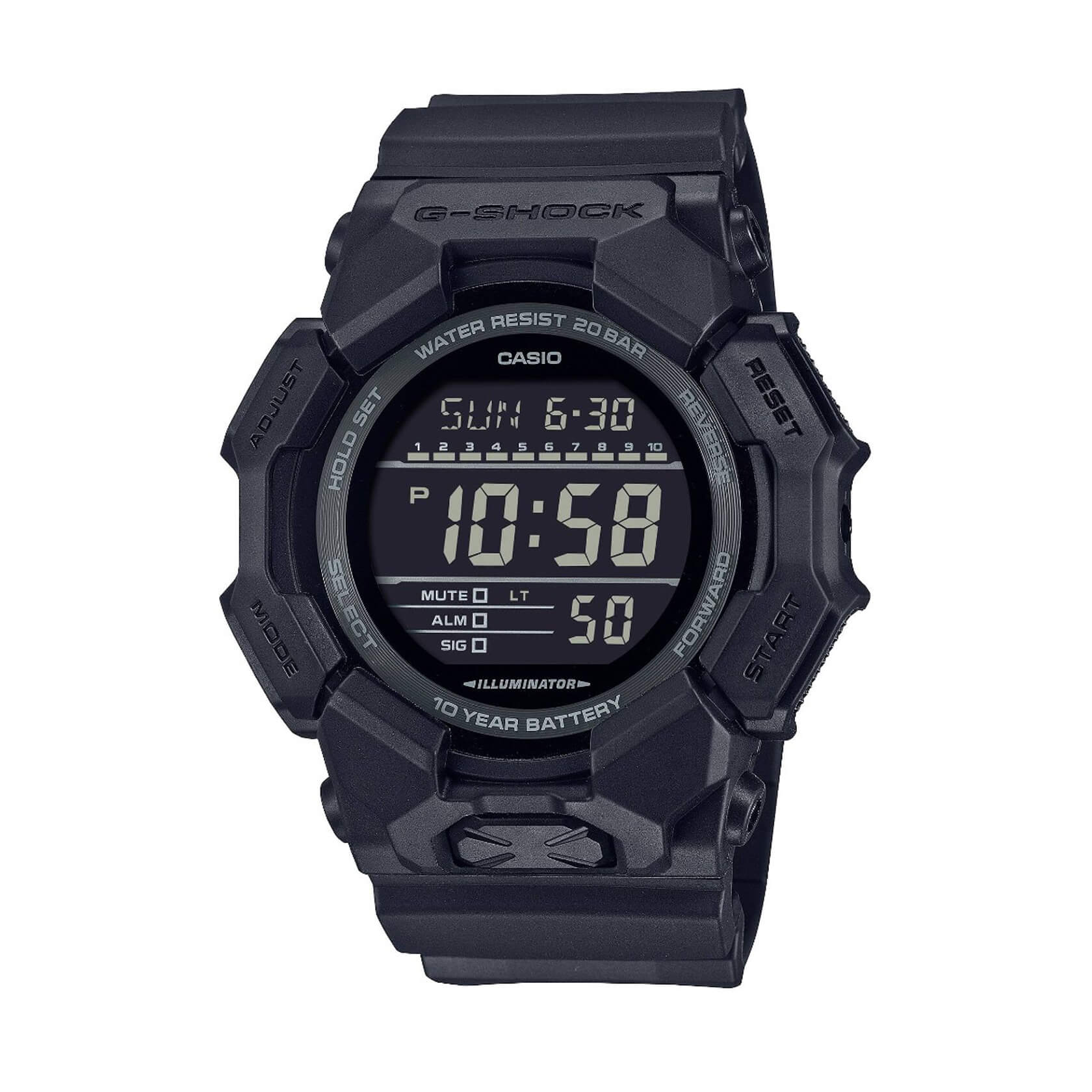 Мъжки часовник Casio G-Shock Garbon Guard GD-010-1A1ER