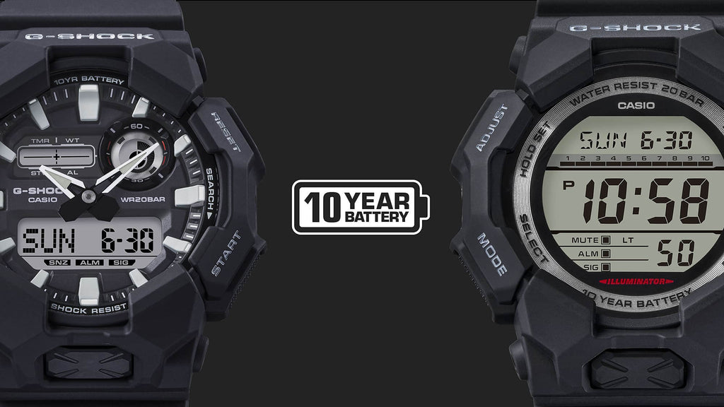 Мъжки часовник Casio G-Shock Garbon Guard GD-010-1A1ER